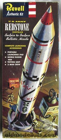 Revell 1/110 US Army Redstone Rocket - 'S' Issue, H1803-79 plastic model kit